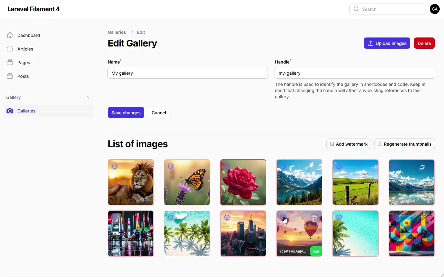 Adding watermark screencast